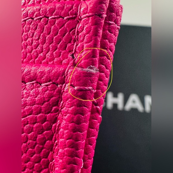💞💞Gorgeous Chanel Caviar Card Holder 22K Barbie Pink💕💕 - Picture 8 of 16